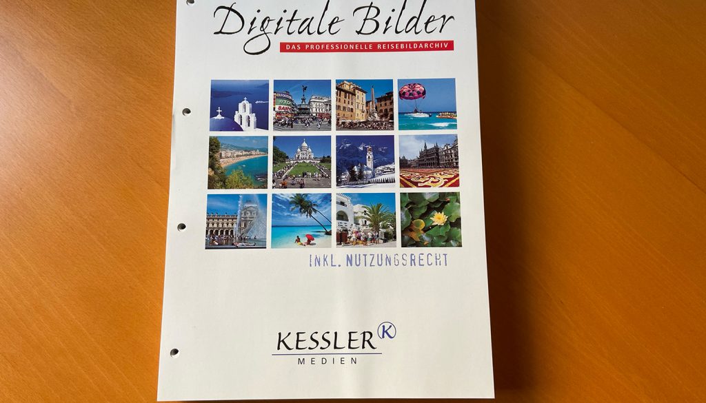 Digitale Bilder-Farbseiten-Katalog