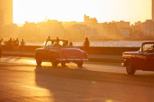 Oldtimer, Malecón, Havanna, Kub