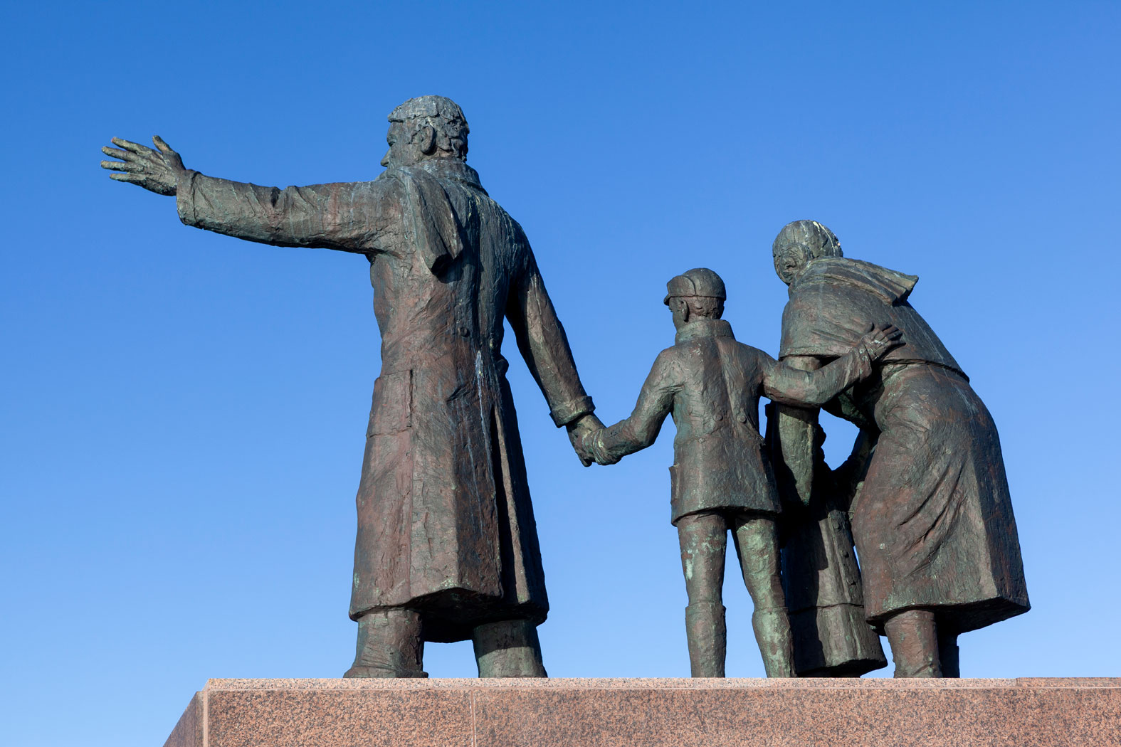 Bremerhaven, Die Auswanderer, Auswanderer-Denkmal, Freie Hansestadt Bremen, Deutschland