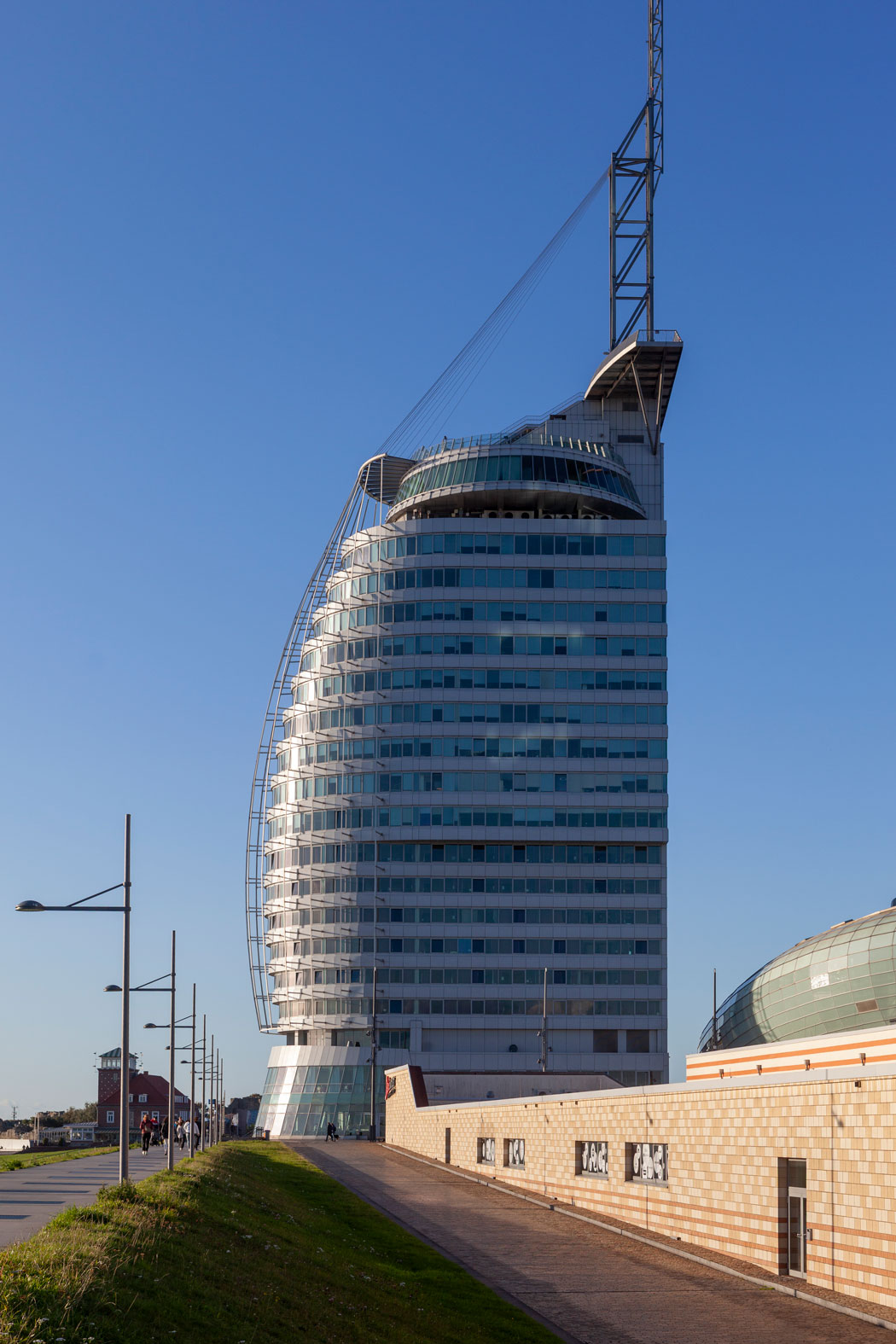 Bremerhaven, Atlantic Hotel Sail City, Havenwelten, Freie Hansestadt Bremen, Deutschland