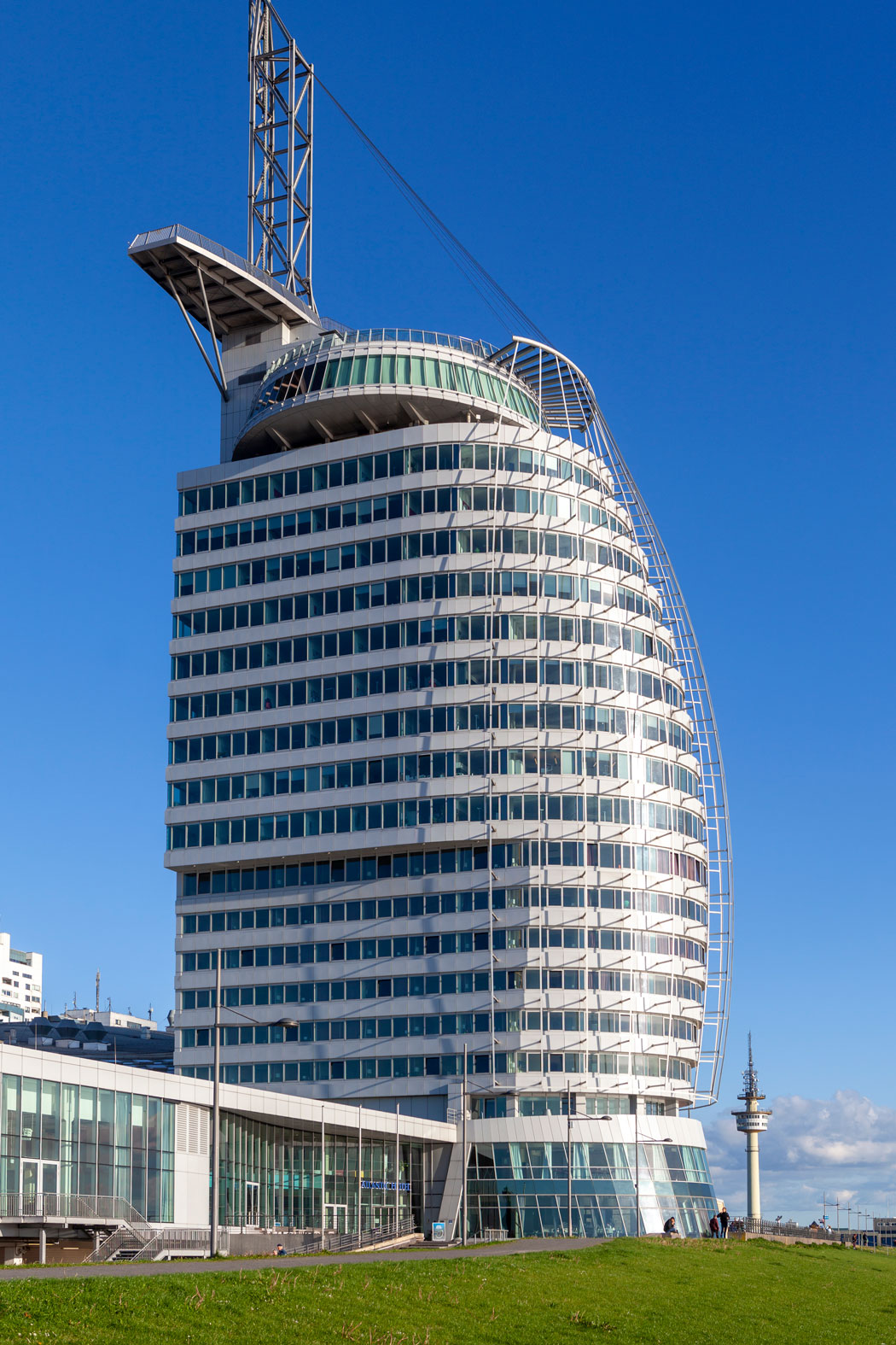 Bremerhaven, Atlantic Hotel Sail City, Havenwelten, Freie Hansestadt Bremen, Deutschland