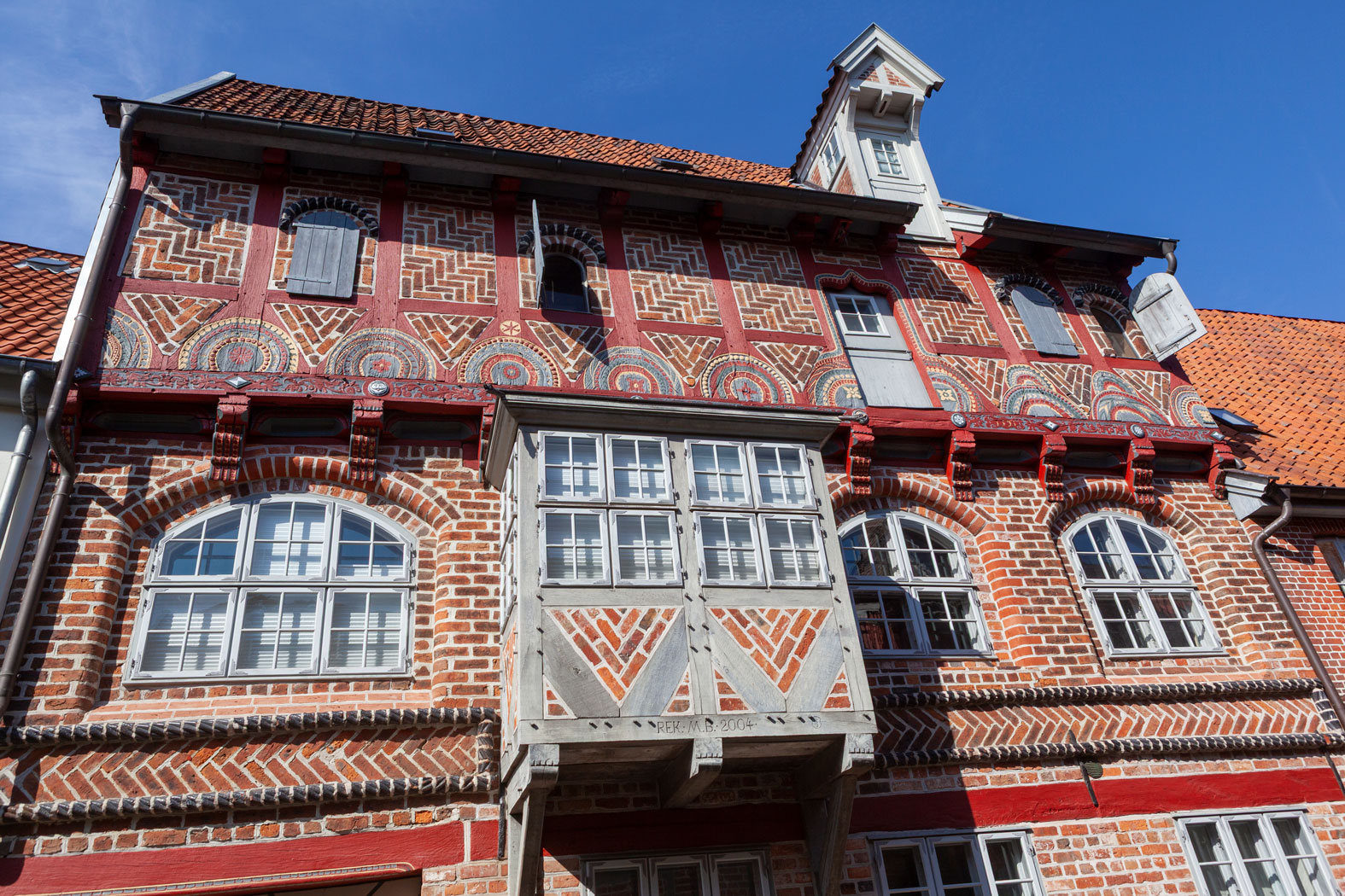 Hansestadt Lüneburg, Altstadtviertel, Fachwerkfassade, Niedersachsen, Deutschland