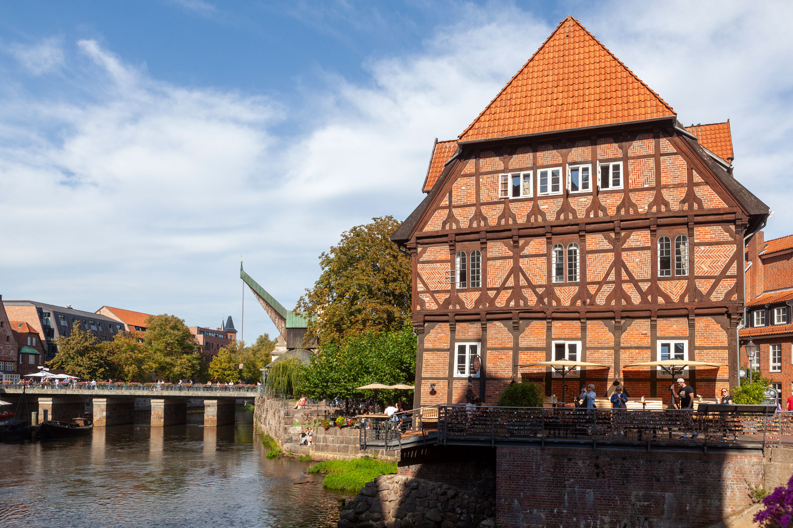 Hansestadt Lüneburg, Lüneburger Hafen, historischer Hafen