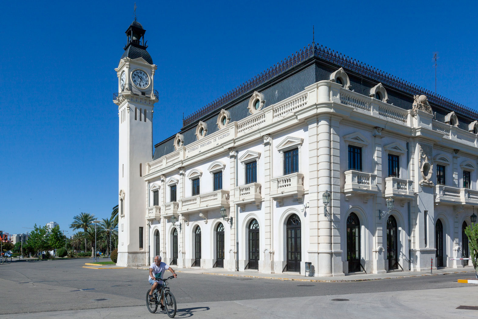Hafenverwaltung, Reloj del Puerto de Valencia, València, Valencia, Spanien