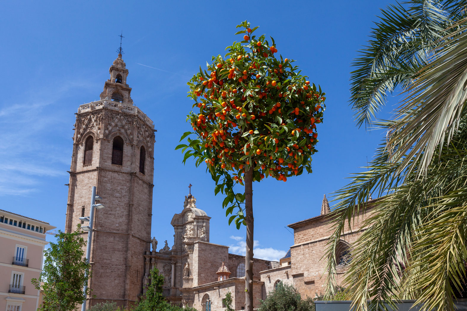 El Micalet, Achteckiger Glockenturm, Kathedrale, València, Valencia, Spanien