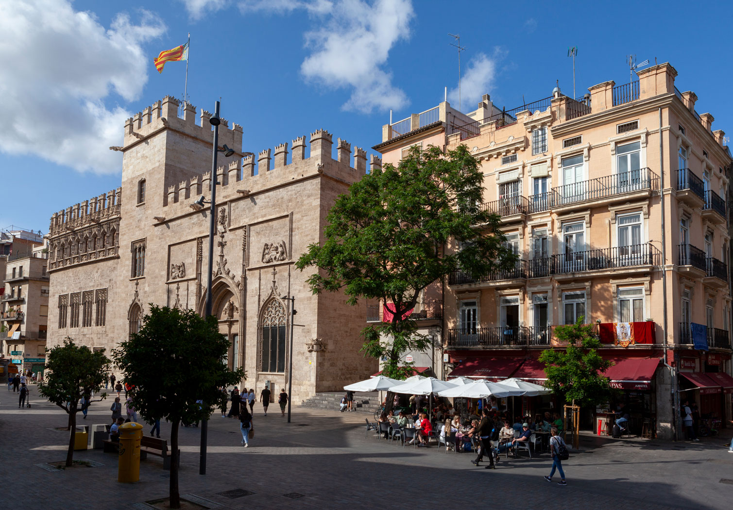 Seidenbörse, Lonja de la Seda, Llotja de la Seda, UNESCO-Welterbe, València, Valencia, Spanien